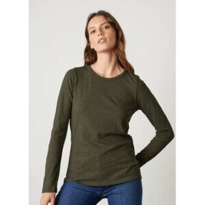 Velvet Originals Lizzie Crew Neck Long Sleeve Shirt